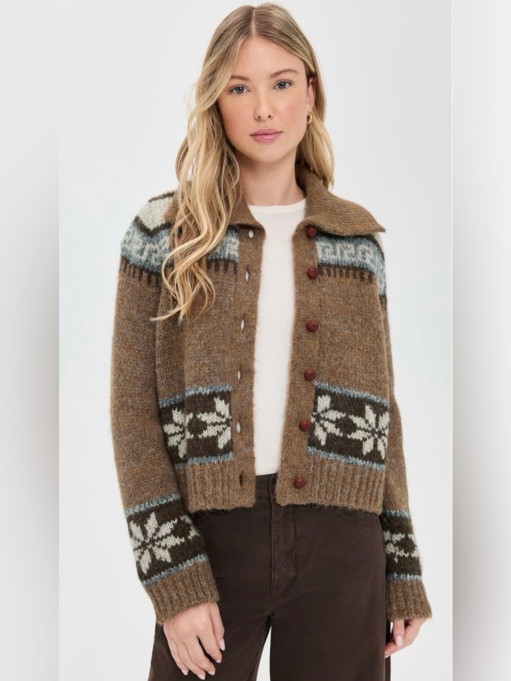 THE GREAT Nordic Scholar Cardigan - SOLD OUT